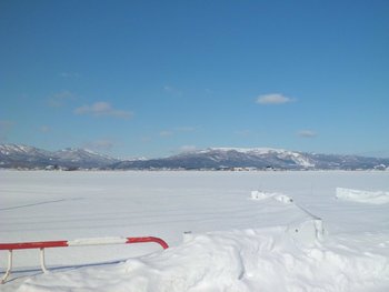 見渡す限り真っ白です