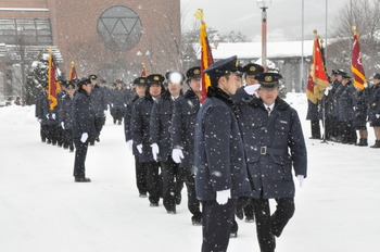 寒さも何の出初式 1